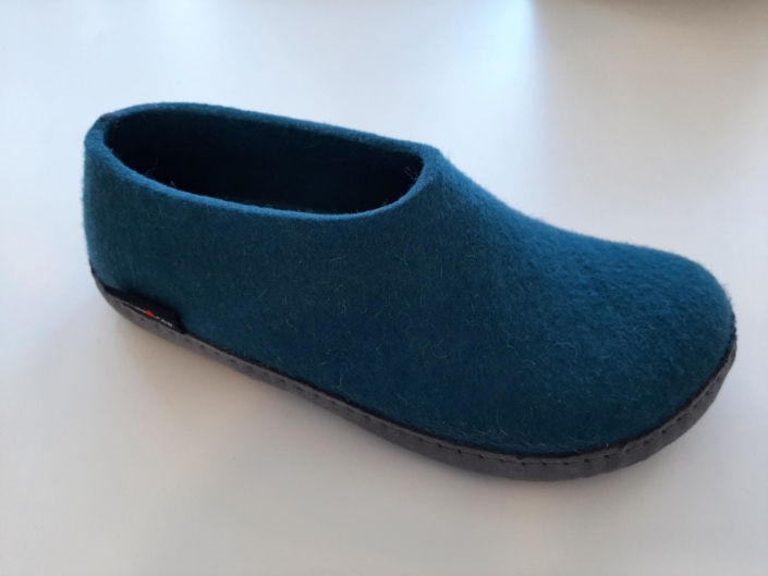 Haflinger Emils Slipper türkis 59,- €