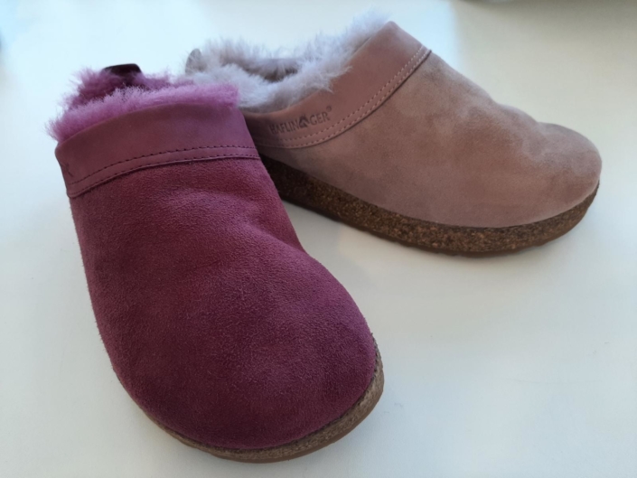 Haflinger Lammfell Snowbird rosenholz-burgund 75,- €