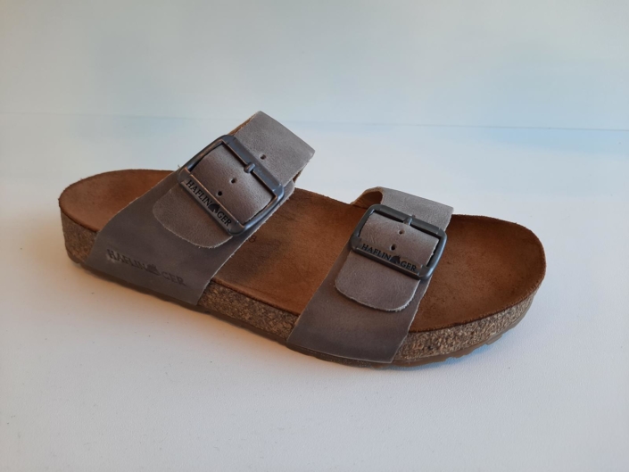 Haflinger Pantolette Bio Andrea perlgrau 69,- €
